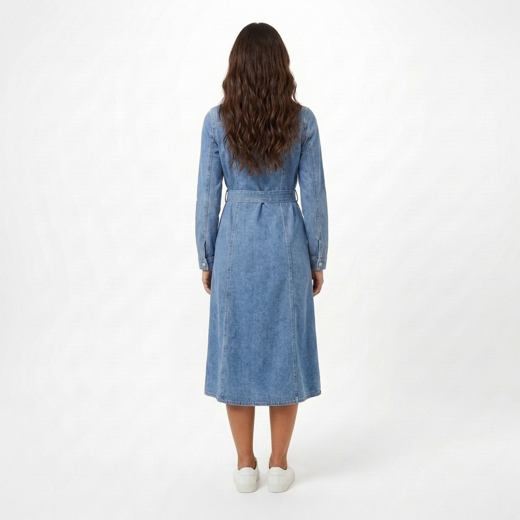 Dulcie Jeans Midi Dress