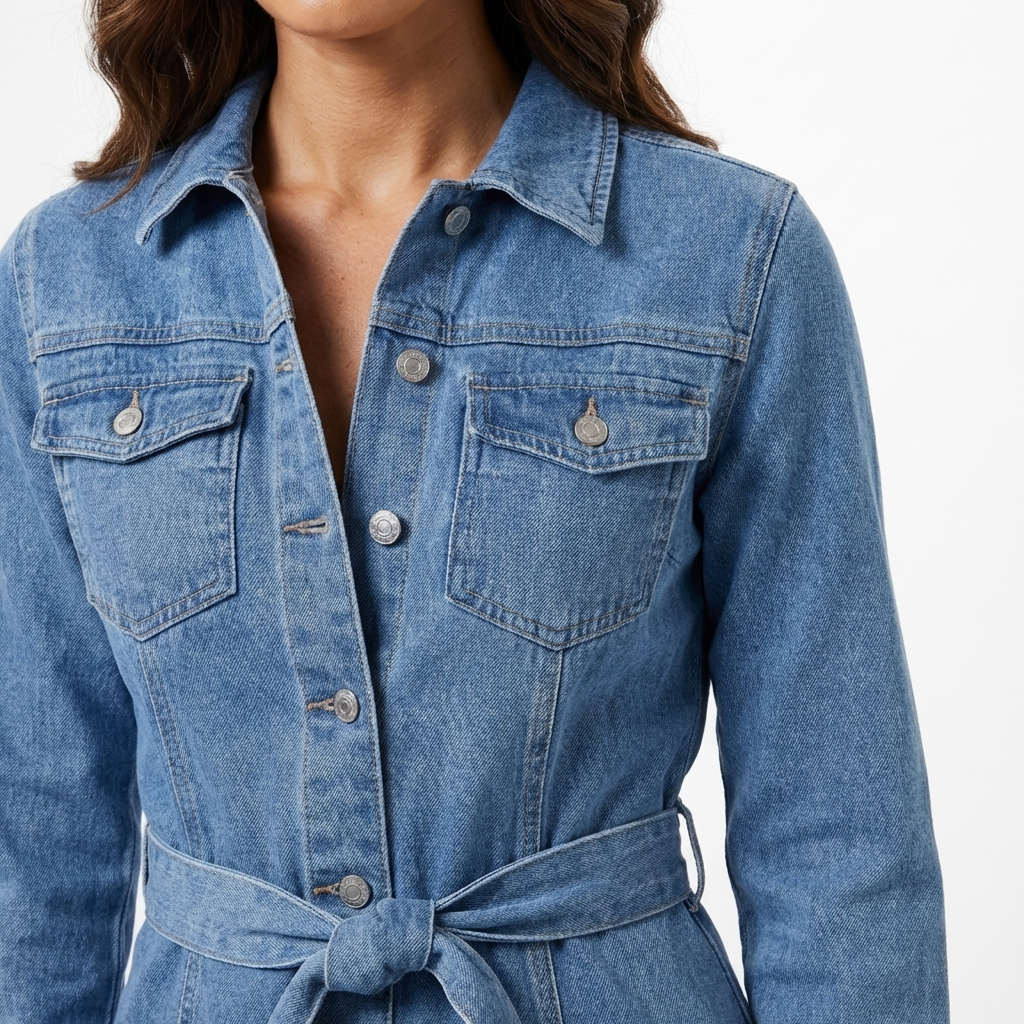 Dulcie Jeans Midi Dress